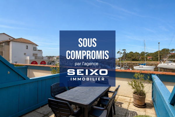 Appartement Capbreton T2 34m² vue port